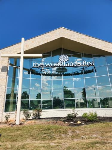 Lighted Wall Signage for Woodlands Area Church