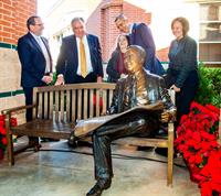 HOWARD HUGHES HONORS THE MEMORY OF COMMUNITY LEADER, COULSON TOUGH, WITH A  LIFE-SIZED SCULPTURE AT NAMESAKE ELEMENTARY SCHOOL IN THE WOODLANDS®
