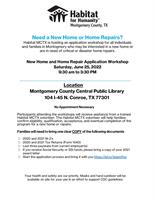 Habitat MCTX offers workshop for home ownership and home repair