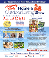 Get Ready for Fall and the Holidays with the 4th Annual  Montgomery County Home and Outdoor Living Show