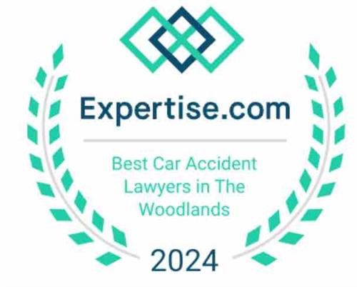 Best car accident lawyer in The Woodlands award