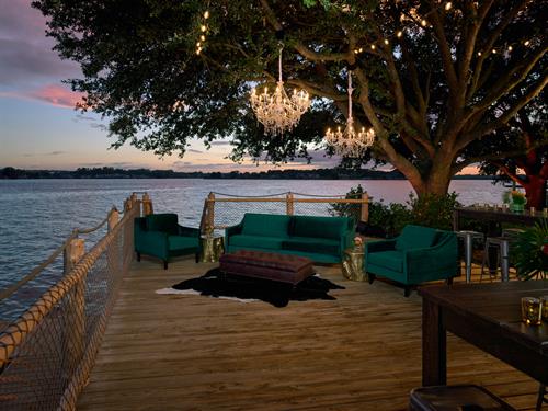 Waterpoint Landing Deck at Margaritaville Lake Resort, Lake Conroe | Houston