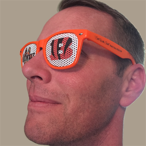 Promotional Marketing - fun sunglasses for sports sponsorship