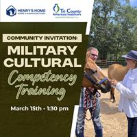 Military Cultural Competency Training