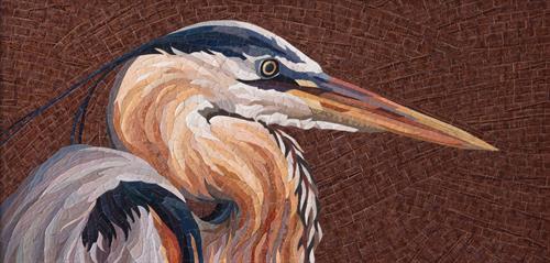"Poised" - a Fine Paper Mosaic "Poised" - a Fine Paper Mosaic