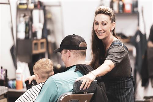 Friendly and talented barbers and stylists