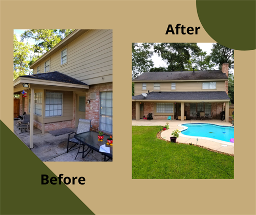 Before & After Back Patio Add-On 