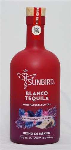 Sunbird Flavored Tequila-Guajillo Chile/Cucumber