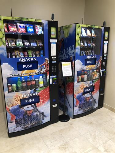 Healthy and Traditional Mix Vending Machine The Woodlands