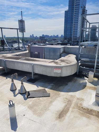 Rooftop units maintenance cooling towers and RTUs