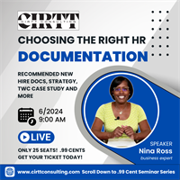 Choosing The Right HR Documentation Seminar