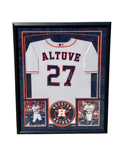 Framed Jose Altuve jersey 