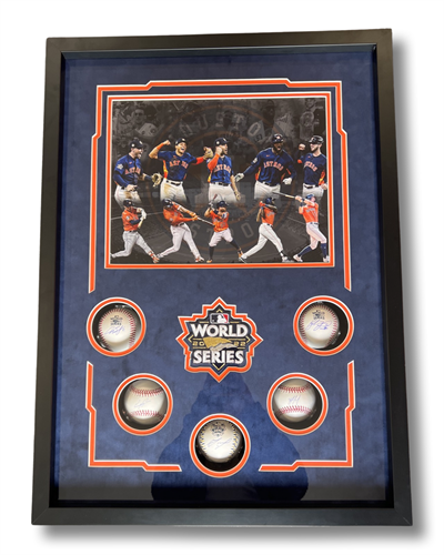 Houston Astros WS 2022 Baseball Shadowbox