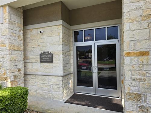 Front Door Area - Visible Signage 