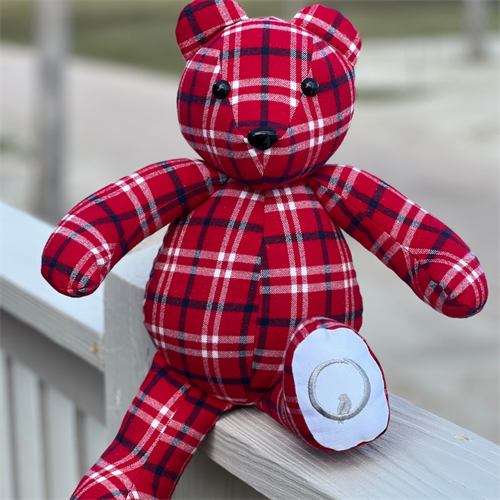 Memorial Bear made from your loved one's clothes