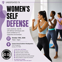 Women’s Self Defense Class