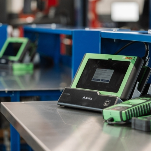 Automotive repair technology at Bosch Auto Service North Houston.