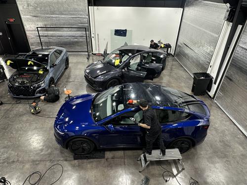 Tesla window tint and PPF. We are the Tesla Authorized XPEL dealer for The Woodlands and surrounding areas.