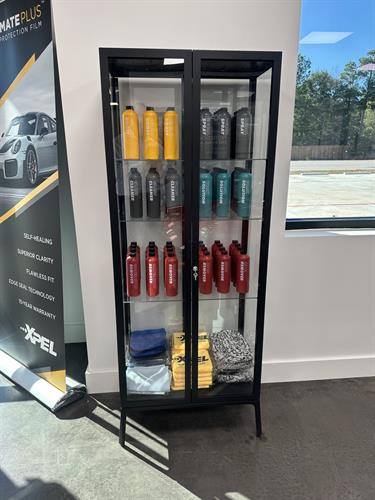 XPEL car care products for sale.