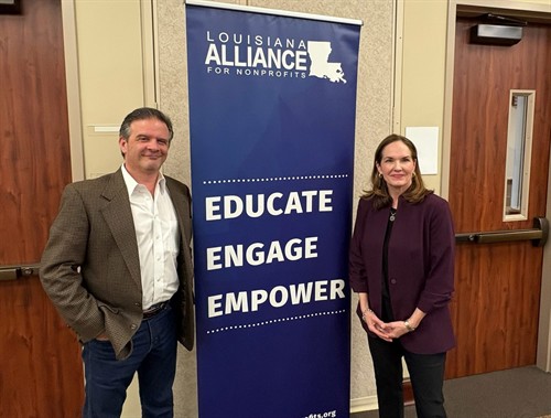 Ned presenting at the Alliance for Nonprofits mini-conference in New Orleans 2025