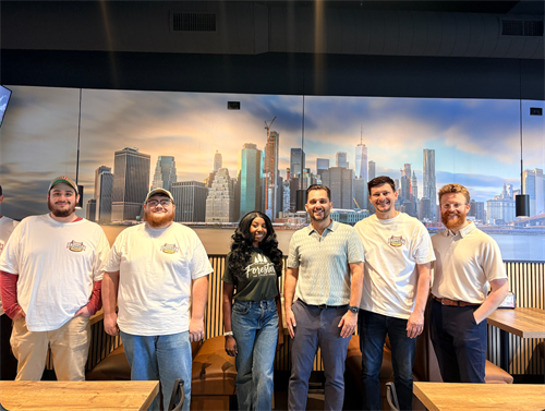 Meeting with the ownership and leadership team of Brooklyn Pizzeria to explore bringing the brand into The Livable Forest® ecosystem through the Perks Program, community engagement, and future partnership opportunities across their locations.