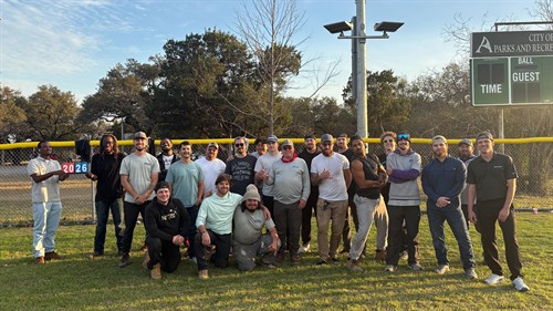 Our dedicated team of pool professionals gathering to celebrate a successful year of serving our local community.