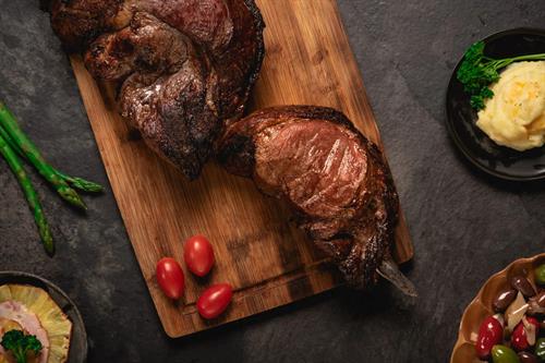 Top Sirloin - Our most impressive cut by size, well-marbled and tender