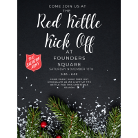 Salvation Army Red Kettle Kick Off