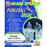 Ribbon Cutting & Grand Opening: Pickleball Courts