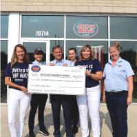 Jersey Mike's Crown Point Day of Giving Raises $2,800 for United Way Northwest Indiana