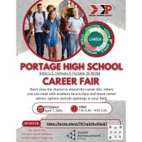 Junior Achievement Invites Community Partners to Inspire Students at Portage High School Career Fair