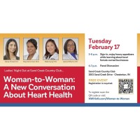 A Night Out That Loves Your Heart: Woman-to-Woman Event Blends Conversation and Heart Health