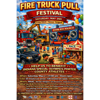 Porter County’s first-ever FIRE TRUCK PULL CHALLENGE!