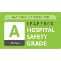 Northwest Health – Porter Nationally Recognized with an ‘A’ Leapfrog Hospital Safety Grade