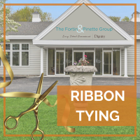 The Fortin & Pinette Group Ribbon Tying Celebration