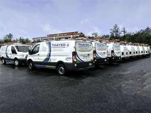 Fleet of Service Vans