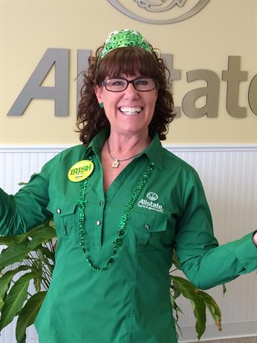 Every day is St. Patti's Day at the agency! Every day is St. Patti's Day at the agency!