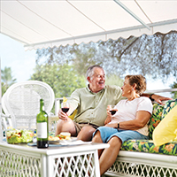 NuShade Retractable Patio Awning
