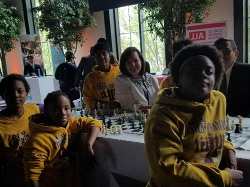 At the Jack Kemp Forum on Expanding Opportunity on the south side. Playing my favorite game with these young chess champions. #SaveIllinois #NoMoreMadigan At the Jack Kemp Forum on Expanding Opportunity on the south side. Playing my favorite game with these young chess champions. #SaveIllinois #NoMoreMadigan