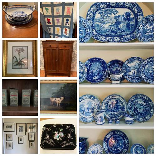 Sale of a antique collection of English china
