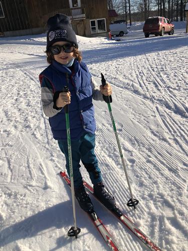 We love to get kids on skis!
