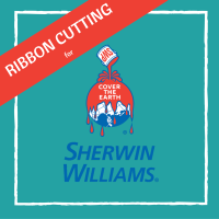 Sherwin Williams Ribbon Cutting