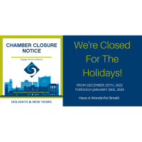 Holidays & New Years (Chamber Closure)