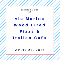 Chamber Mixer - via Marina Wood Fired Pizza & Italian Cafe