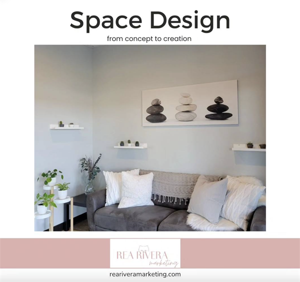 Rea Rivera Marketing also offers space design solutions! Learn more about our services on our website, www.reariveramarketing.com