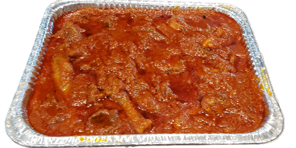Nigerian Red Stew – Rich tomato and red pepper stew, available with your choice of protein.