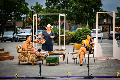 "Hay Fever" outdoors in Burien summer 2021