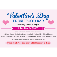 Valentine's Day 2 Can Dine for $24.99