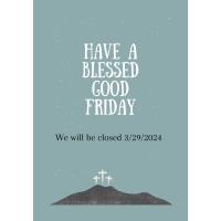 Closed - Good Friday