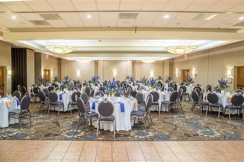 Ballroom setup with Dance Floor